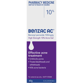 Benzac AC High Strength 10% Acne Gel 60g (Limit ONE per Order)